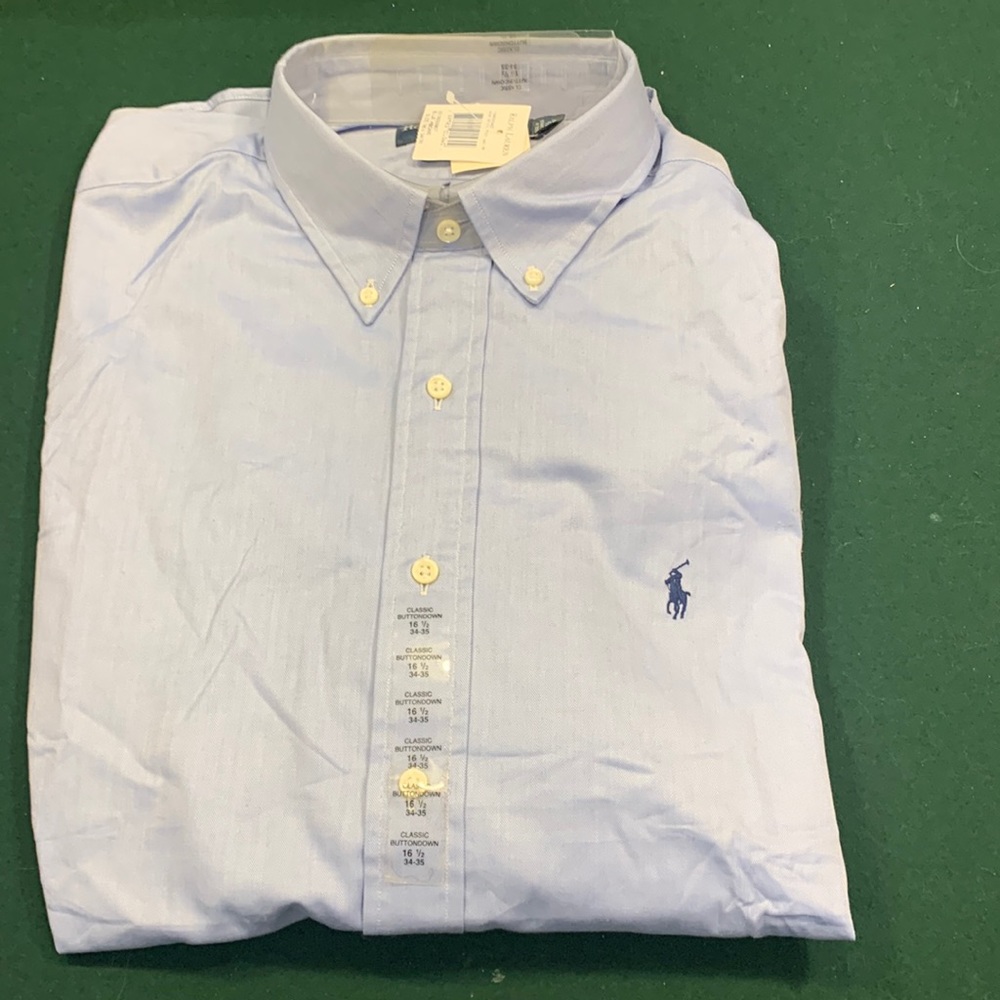 Ralph Lauren 16 1/2 34/35 classic cut